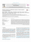 Research paper thumbnail of Allergenic properties and differential response of walnut subjected to processing treatments