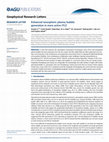 Research paper thumbnail of Enhanced ionospheric plasma bubble generation in more active ITCZ