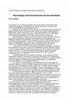 Research paper thumbnail of Psychologie und Psychotechnik bei der Eisenbahn