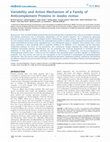 Research paper thumbnail of Variability and Action Mechanism of a Family of Anticomplement Proteins in Ixodes ricinus