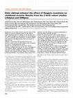 Research paper thumbnail of Elder siblings enhance the effect of filaggrin mutations on childhood eczema: Results from the 2 birth cohort studies LISAplus and GINIplus