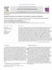 Research paper thumbnail of Surgical outcome of oculomotor nerve palsy in pituitary adenoma