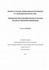 Research paper thumbnail of Devoir et pouvoir, verbes modaux en français et leurs équivalents en turc