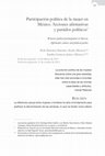 Research paper thumbnail of PARTICIPACIÓN POLÍTICA DE LA MUJER EN MÉXICO. ACCIONES AFIRMATIVAS Y PARTIDOS POLÍTICOS