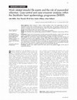 Research paper thumbnail of Work related stressful life events and the risk of myocardial infarction. Case-control and case-crossover analyses within the Stockholm heart epidemiology programme (SHEEP)