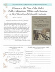 Research paper thumbnail of Vol. 14: Michel Plaisance, "Florence in the Time of the Medici Public Celebrations, Politics, and Literature in the Fifteenth and Sixteenth Centuries", trans. Nicole Carew-Reid