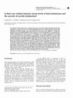 Research paper thumbnail of Is there any relation between serum levels of total testosterone and the severity of erectile dysfunction?