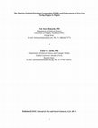 Research paper thumbnail of The Nigerian National Petroleum Corporation (NNPC) and Enforcement of Zero Gas Flaring Regime in Nigeria