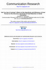 Research paper thumbnail of Did you see it coming? Effects of the specificity and efficiency of goal pursuit on the accuracy and onset of goal detection in social interaction