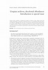 Research paper thumbnail of Utopian Archives, Decolonial Affordances: Introduction to special issue of Social Anthropology