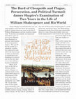 Research paper thumbnail of A Year in the Life of William Shakespeare and The Year of Lear (Review)