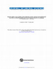 Research paper thumbnail of Intensive Indoor Versus Outdoor Swine Production Systems: Genotype and Supplemental Iron Effects on Blood Hemoglobin and Selected Immune Measures in Young Pigs 1