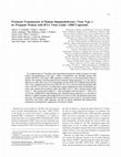 Research paper thumbnail of Perinatal Transmission of the Human Immunodeficiency Virus Type I to Infants of Seropositive Women in Zaire