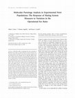 Research paper thumbnail of Molecular parentage analysis in experimental newt populations: The response of mating system measures to variation in the operational sex ratio