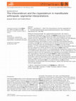 Research paper thumbnail of The tritocerebrum and the clypeolabrum in mandibulate arthropods: segmental interpretations