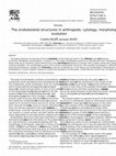 Research paper thumbnail of The endoskeletal structures in arthropods: cytology, morphology and evolution