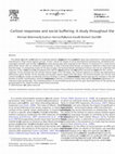 Research paper thumbnail of Cortisol responses and social buffering: a study throughout the life span