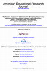 Research paper thumbnail of The Random Assignment of Students Into Elementary Classrooms: Implications for Value-Added Analyses and Interpretations