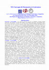 Research paper thumbnail of XX Convegno di Onomastica & Letteratura