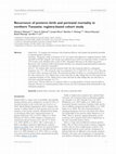 Research paper thumbnail of Recurrence of preterm birth and perinatal mortality in northern Tanzania: registry-based cohort study