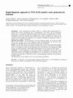 Research paper thumbnail of Rapid diagnostic approach to PML-RARα-positive acute promyelocytic leukemia