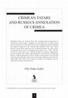 Research paper thumbnail of CRIMEAN TATARS AND RUSSIA'S ANNEXATION OF CRIMEA