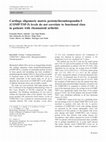 Research paper thumbnail of Cartilage oligomeric matrix protein/thrombospondin-5 (COMP/TSP5) levels do not correlate to functional class in patients with rheumatoid arthritis