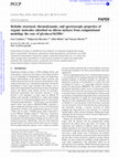 Research paper thumbnail of Reliable structural, thermodynamic, and spectroscopic properties of organic molecules adsorbed on silicon surfaces from computational modeling: the case of glycine@Si(100)