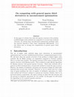 Research paper thumbnail of On computing with general sparse third derivatives in unconstrained optimization