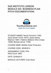 Research paper thumbnail of Business Plan Pitch - Your Music Scene