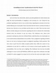 Research paper thumbnail of Assembling an Army: Considerations for Just War Theory