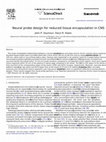 Research paper thumbnail of Neural probe design for reduced tissue encapsulation in CNS