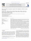 Research paper thumbnail of Safety and efficacy of prasugrel compared with clopidogrel in different regions of the world