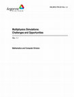 Research paper thumbnail of Multiphysics simulations: Challenges and opportunities