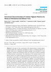 Research paper thumbnail of Structural Characterization of Calcium Alginate Matrices by Means of Mechanical and Release Tests