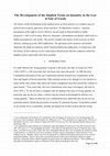 Research paper thumbnail of The Development of the Implied Terms on Quantity in the Law of Sale of Goods