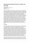 Research paper thumbnail of Sale of Goods and Intellectual Property: Problems with Ownership