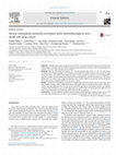 Research paper thumbnail of Serum chemokine network correlates with chemotherapy in non-small cell lung cancer