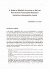 Research paper thumbnail of A Study on Scholarly Activities in the Last Period of the Vikramaśīla Monastery: Quotations in Ratnarakṣita's Padminī