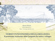 Research paper thumbnail of VERSO UN'ECONOMIA DELLA BELLEZZA Il patrimonio territoriale della Campania fra tutela e sviluppo