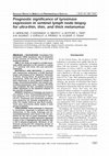 Research paper thumbnail of Prognostic significance of tyrosinase expression in sentinel lymph node biopsy for ultra-thin, thin, and thick melanomas