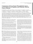 Research paper thumbnail of Comparison of Seven Serum Thyroglobulin Assays in the Follow-Up of Papillary and Follicular Thyroid Cancer Patients