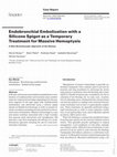 Research paper thumbnail of Endobronchial Embolization with a Silicone Spigot as a Temporary Treatment for Massive Hemoptysis