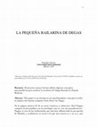 Research paper thumbnail of Estudio psicoanalítico de La Pequeña Bailarina de Degas