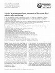 Research paper thumbnail of A review of measurement-based assessment of aerosol direct radiative effect and forcing