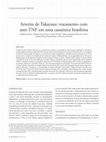 Research paper thumbnail of Arterite de Takayasu: tratamento com anti-TNF em uma casuística brasileira