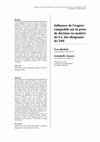 Research paper thumbnail of Influence de l'expert-comptable sur la prise de décision en matière de S.I. des dirigeants de TPE