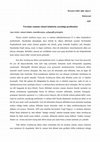 Research paper thumbnail of Tərcümə zamanı xüsusi isimlərin yaratdığı problemlər