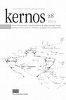 Research paper thumbnail of Review of R. Gagné - M. Govers Hopman (éd.), Choral Mediations in Greek Tragedy, in Kernos 28, 2015, p. 277-280