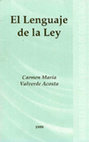 Research paper thumbnail of EL LENGUAJE DE LA LEY